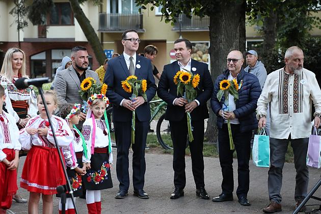 Lębork świętował Dzień Niepodległości Ukrainy