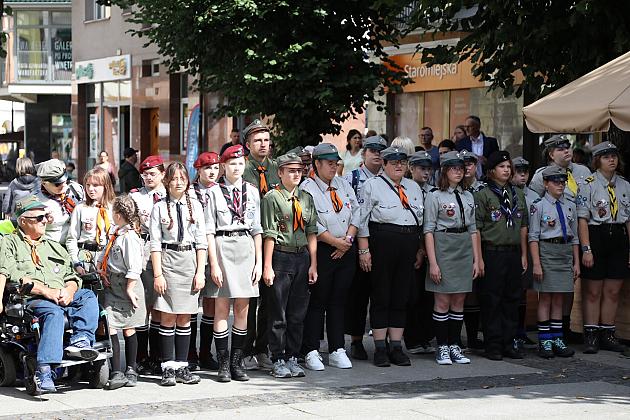 Pamięć, która zobowiązuje – w Lęborku uczczono 86. rocznicę wybuchu II wojny światowej