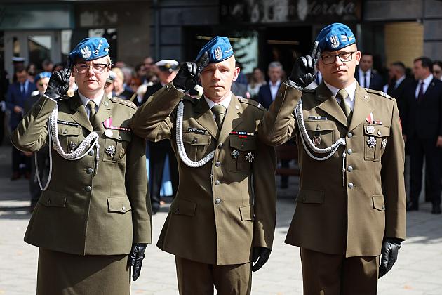 Pamięć, która zobowiązuje – w Lęborku uczczono 86. rocznicę wybuchu II wojny światowej