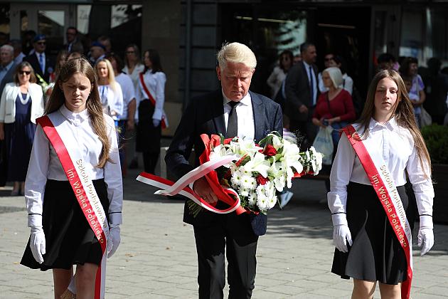 Pamięć, która zobowiązuje – w Lęborku uczczono 86. rocznicę wybuchu II wojny światowej