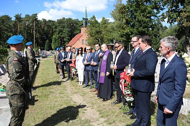 Pamięć, która zobowiązuje – w Lęborku uczczono 86. rocznicę wybuchu II wojny światowej