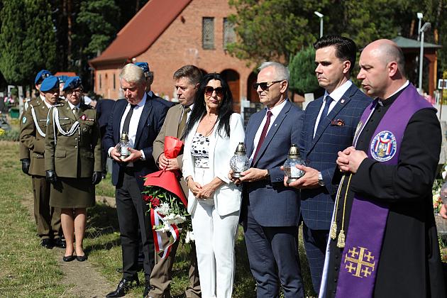 Pamięć, która zobowiązuje – w Lęborku uczczono 86. rocznicę wybuchu II wojny światowej