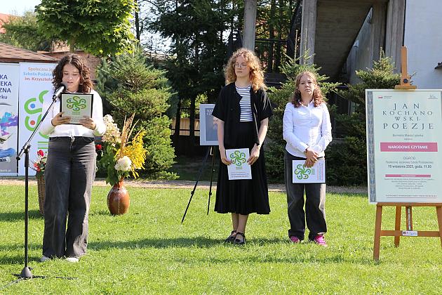 Ogrody poezji - Jan Kochanowski bohaterem Narodowego Czytania