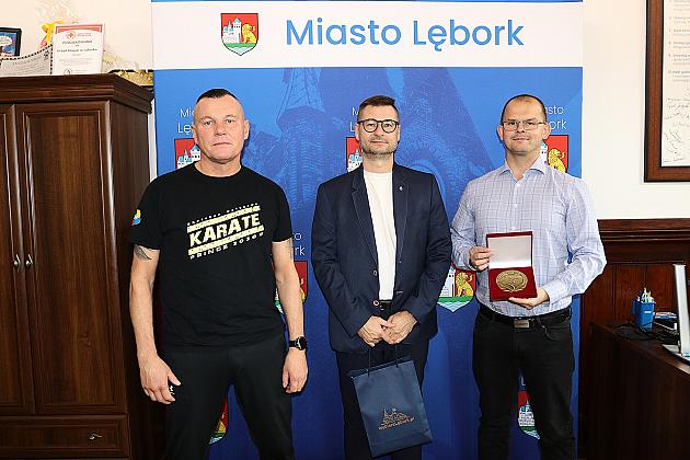 Wizyta w ratuszu sekretarza generalnego Polskiej Unii Karate. Już w sobotę wielkie emocje