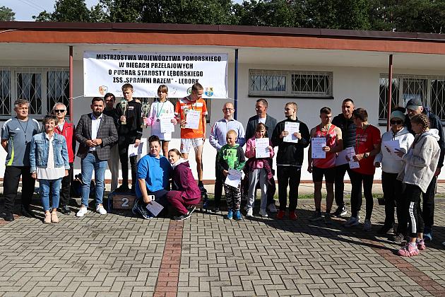 Sportowcy z Wejherowa najlepsi w jubileuszowych biegach przełajowych w Lęborku