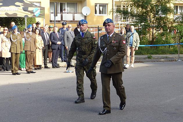 Polskie ofiary II wojny światowej upamiętnione przy jednostce wojskowej