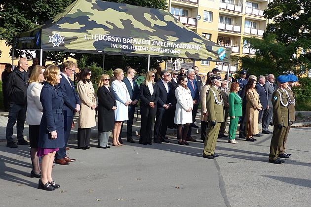 Polskie ofiary II wojny światowej upamiętnione przy jednostce wojskowej