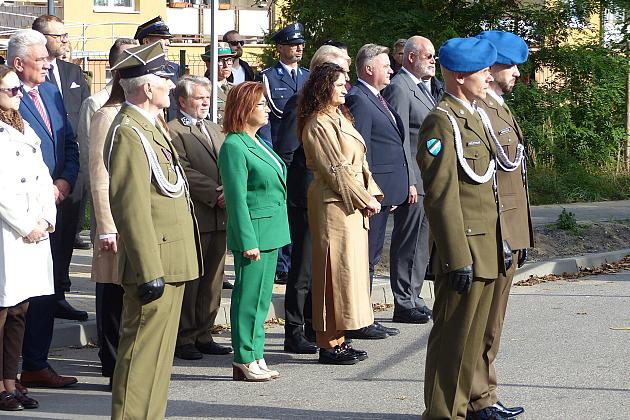 Polskie ofiary II wojny światowej upamiętnione przy jednostce wojskowej