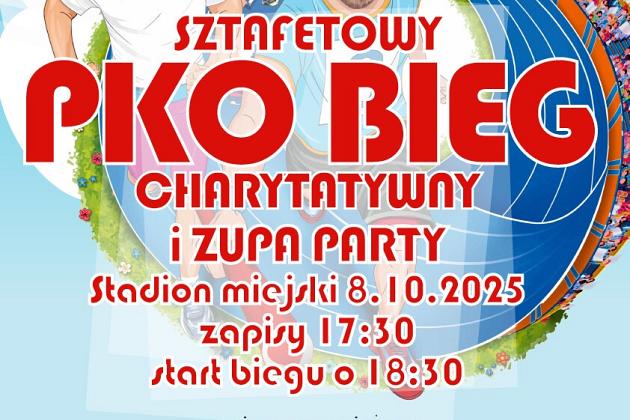 Lębork biegnie dla dzieci – dziewiąta edycja PKO Biegu Sztafetowego