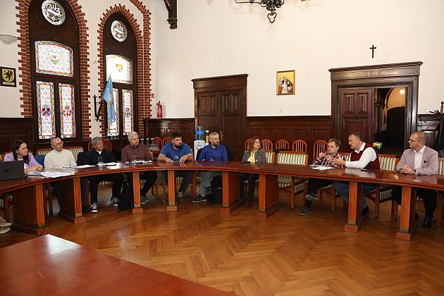 Spotkanie Zespołu Roboczego ds. Komunikacji Rowerowej w ratuszu