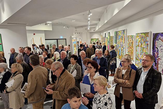 PANTA PAINT. Wystawa prac Edmunda Pospiesznego w Wieży Ciśnień