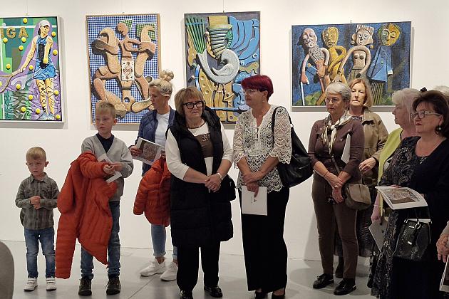 PANTA PAINT. Wystawa prac Edmunda Pospiesznego w Wieży Ciśnień