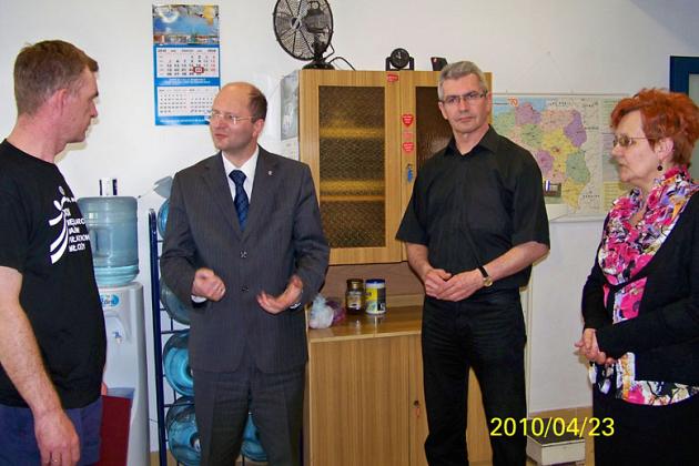 Podziękowanie za bohaterską postawę