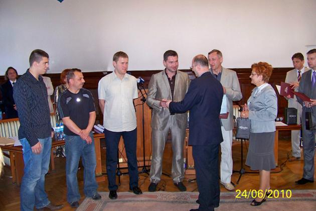 Gratulacje dla mistrzowskiej Pogoni