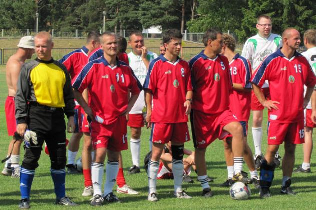 Zagrali w słonku i deszczu