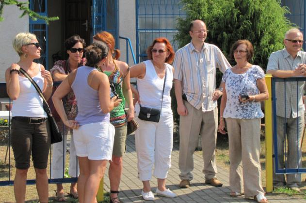 Zagrali w słonku i deszczu