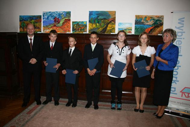 Oświatowe Nagrody Burmistrza