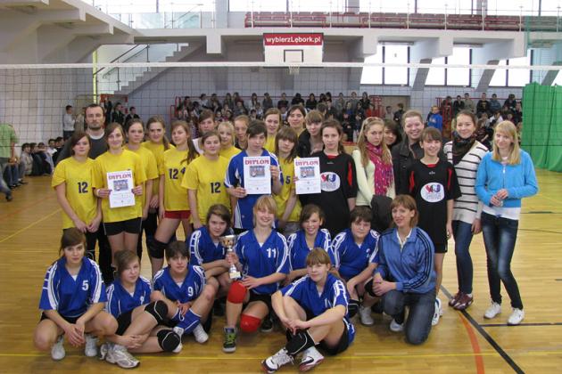 Mistrzostwa Lęborka w piłce siatkowej szkół gimnazjalnych