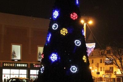 Choinka na Placu Pokoju