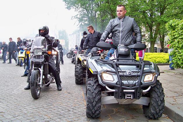 Parada motocykli odwiedziła Lębork