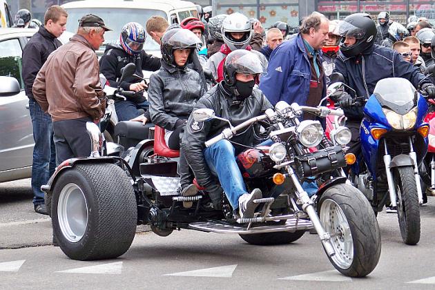 Parada motocykli odwiedziła Lębork