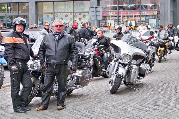 Parada motocykli odwiedziła Lębork