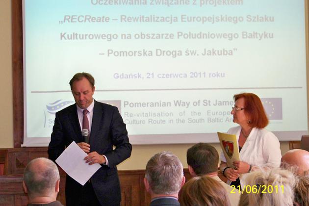 Konferencja poświęcona rewitalizacji Pomorskiego Szlaku św. Jakuba