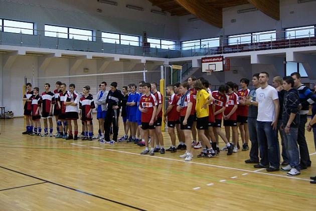 Turniej siatkówki chłopców o Puchar Dyrektora Gimnazjum nr 2
