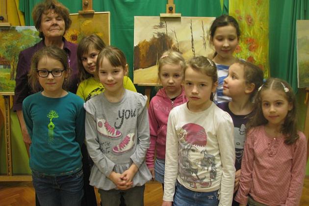 Wystawa malarska lęborczanki w MDK