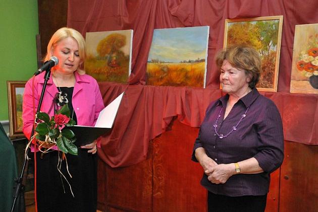 Wystawa malarska lęborczanki w MDK