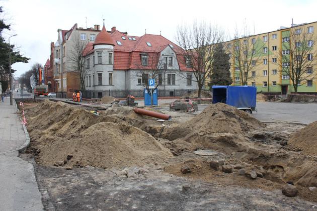 Rozpoczęły się prace na odcinku ul. Armii Krajowej