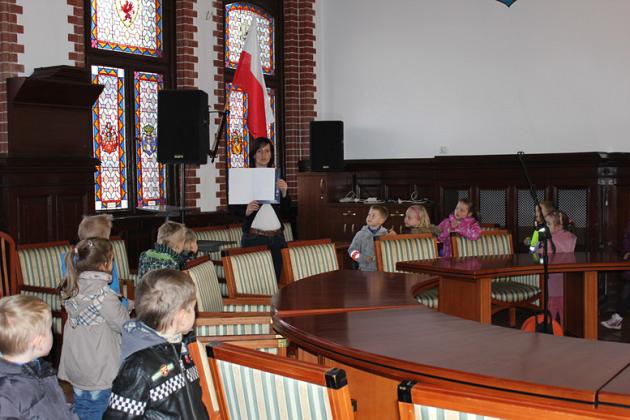 Wielkanocna wizyta przedszkolaków