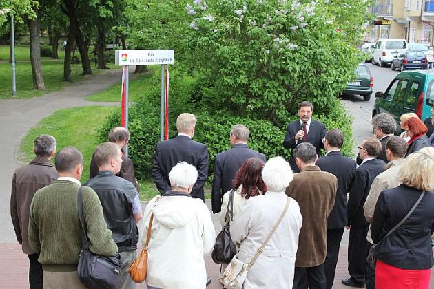 Park im. Marii i Lecha Kaczyńskich otwarty