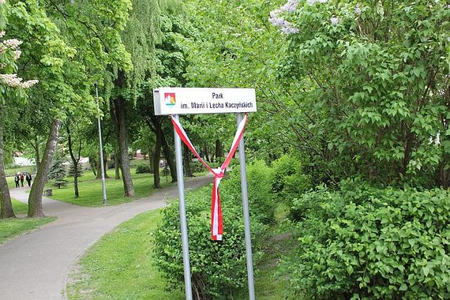 Park im. Marii i Lecha Kaczyńskich otwarty