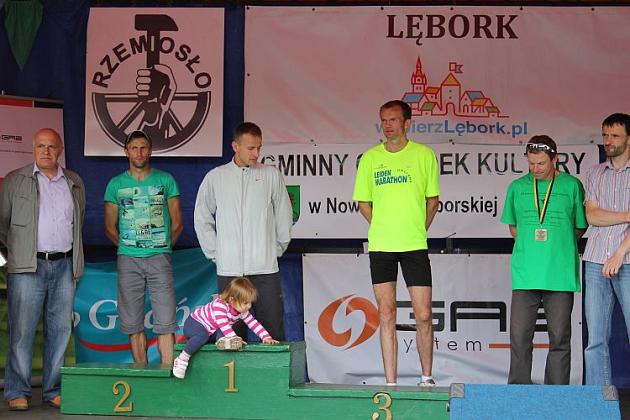 Biegacz z Lęborka wygrał nasz maraton