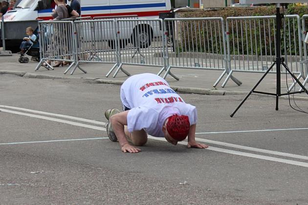 Biegacz z Lęborka wygrał nasz maraton