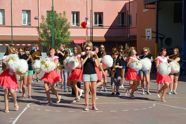 Lęborskie mażoretki w Hiszpanii
