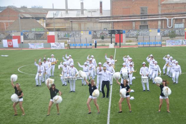 Lęborskie mażoretki w Hiszpanii