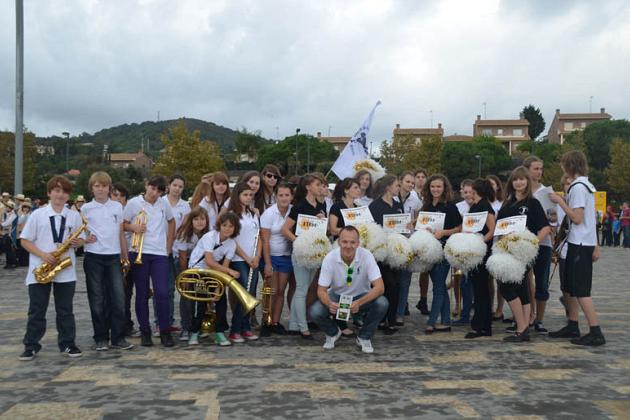 Lęborskie mażoretki w Hiszpanii