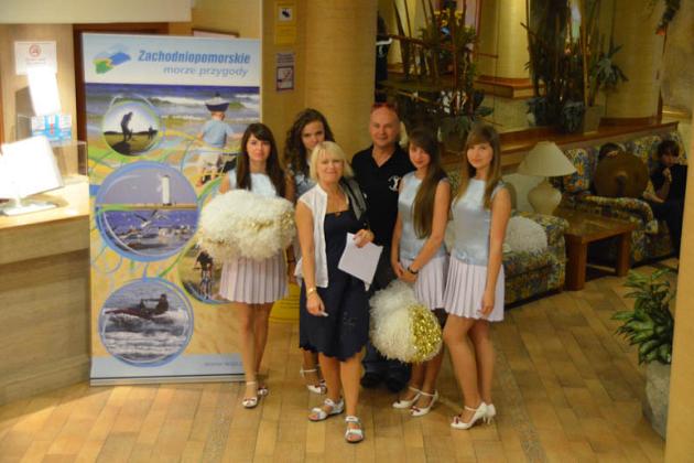 Lęborskie mażoretki w Hiszpanii