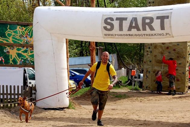 Zawody Dogtrekkingu w Lęborku