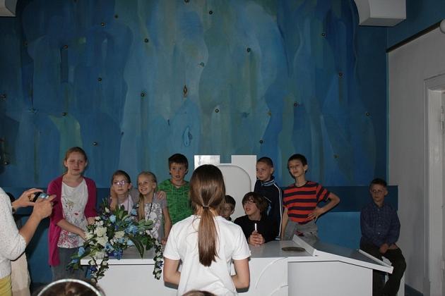 Wizyta uczniów ze szkoły Podstawowej nr 5