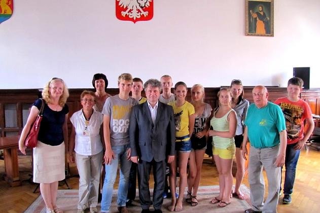 Młodzież z Wołkowyska gościła w Lęborku