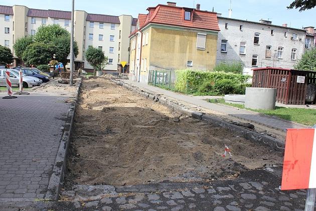 Remont ulic w centrum miasta