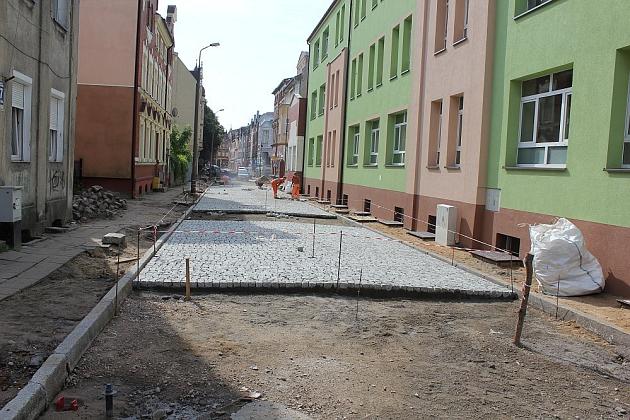 Remont ulic w centrum miasta
