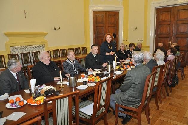 Opłatek u kombatantów