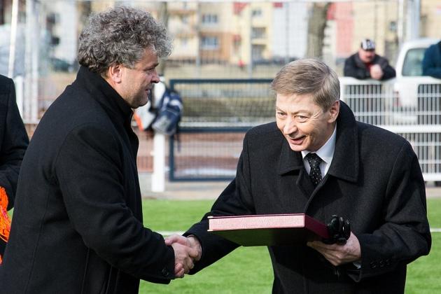 Otwarcie nowego boiska na Stadionie Miejskim