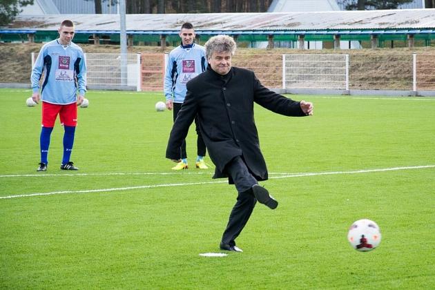 Otwarcie nowego boiska na Stadionie Miejskim