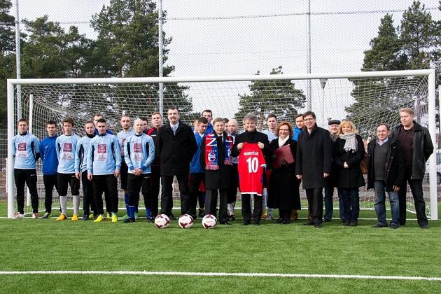 Otwarcie nowego boiska na Stadionie Miejskim