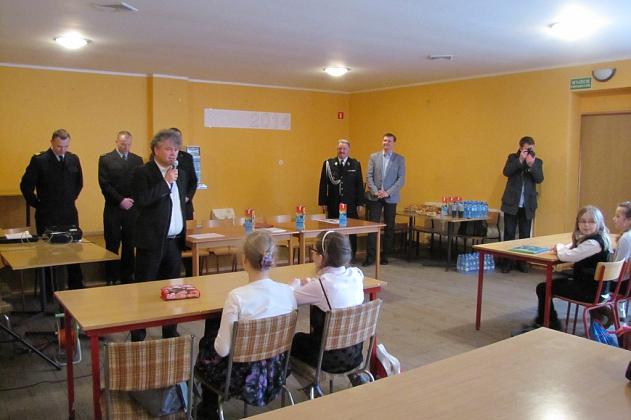 Eliminacje do Miejskiego Ogólnopolskiego Turnieju Wiedzy Pożarniczej „MŁODZIEŻ ZAPOBIEGA POŻAROM”